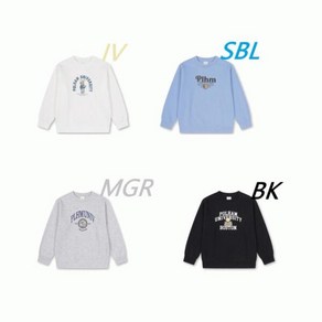 [안양-폴햄키즈(엔터)] 폴햄키즈 폴햄키즈 공용 폴키베어 더블니트 빅 그래픽 맨투맨 PKF1TR3010 17