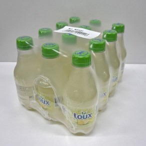 LOUX 탄산레몬 드링크, 330ml, 12개