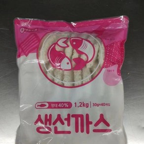 명태생선까스 가토코 30gx40ea, 1.2kg, 1개