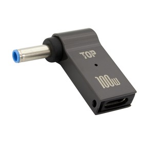 USB C타입 PD to DC 4.5x3.0 100W 노트북 충전 젠더 HT-CL023, 1개