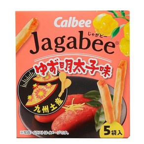 칼비 대방 물산 jagabee 유자 명란 맛 80g(16g×5봉), 1개