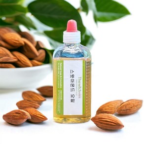 [더위치] 스윗아몬드오일 100ml 스위트아몬드오일 Prunus Amygdalus Dulcis (Sweet Almond) Oil