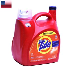 미국 tide 타이드 울트라 오리지날 세탁 세제 액체 액상 4.87L 131회분 대용량