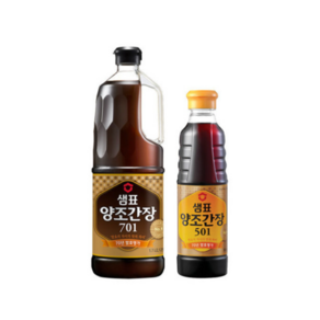 샘표 양조간장 701 1.7L + 501 500ml(증정 )기획세트, 1개