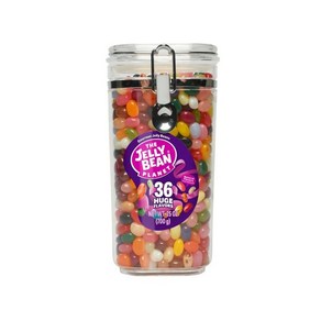 젤리빈 The Jelly Bean Planet 36 거대한 맛 25온스 - 고메 벌크 캔디 글루텐 프리 100% 채식주의자 천연 향료 어머니의 날에 이상적 지속 가능한 용기가 포함, 700g, 1개