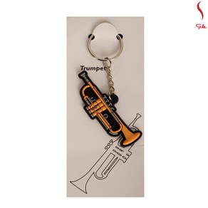 KeyChain Trumpet 트럼펫 악기 열쇠고리 Key Ring