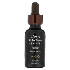 Jumiso 올데이 비타민 퓨어 C 5.5 글로우 세럼 30ML 1.01FL oz), 1개