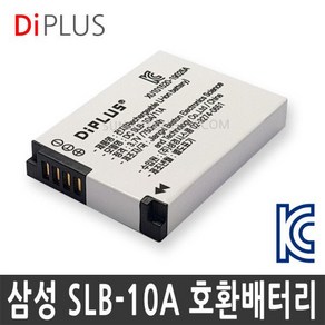 디아이플러스 삼성 SLB-10A 호환배터리 R2502971, 디아이플러스 삼성 SLB-10A 호환배터리 R25029, 1개