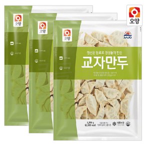 판매자 햇살누리 상품 교자만두 1.25kg x 3개