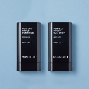 무슈제이 퍼펙트 워터프루프 기름종이 선스틱 18.5g SPF50+ PA++++ 1개