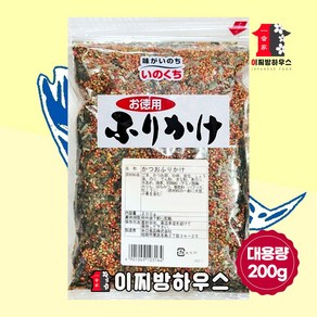 이노구치 일본 후리가케 200g 대용량 주먹밥 김가루 이찌방하우스 가쓰오 후리카케 유부초밥토핑, 1개