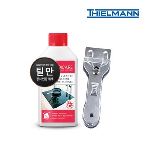 틸만 인덕션 하이라이트 전기레인지 청소 전용 세제 세정제 클리너 + 스크래퍼, 1개, 250ml