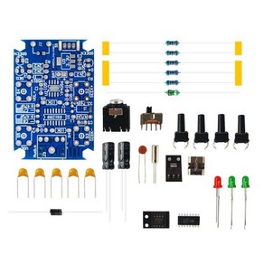 FM 스테레오 라디오 수신기 회로 기판 용접 DIY 키트 전자 모듈 PCB 조립 부품 실험 연습용, 1개