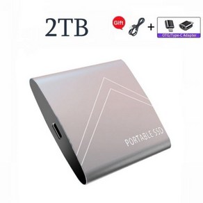 USB 외장하드 HDD 노트북용 외장 솔리드 스테이트 드라이브 저장 장치 하드 컴퓨터 휴대용 3.1 SSD 모바일 디스크 4TB 2TB 1TB