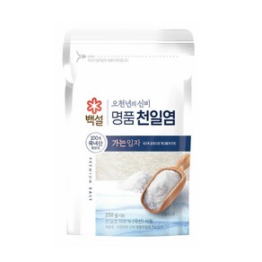 (실온)[백설]오천년의신비 명품천일염(가는입자), 250g, 7개