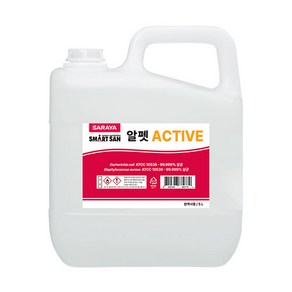 알펫Active 5L곡물발효알코올 36.3%, 알펫 액티브 5L, 5L, 1개