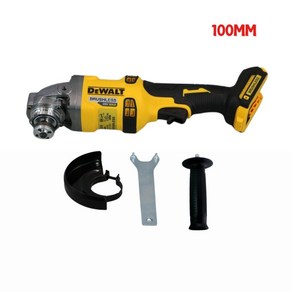 Dewalt 20V 배터리 DCG414 100MM125MM150MM 무브러시 앵글 그라인더 코드 리스 절단기 금속 연마 광택 파워, 02 100mm