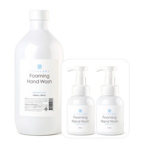 에코블랑 핸드워시 무향 본품 300ml x 2개 + 리필 1000ml 세트, 1개