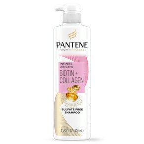 팬틴 프로-V 미라클 비오틴 + 콜라겐 샴푸 Pantene Po-V Miacles Biotin + Collagen Shampoo, 1개, 399ml