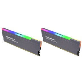 RAM 방열판 라디에이터 ARGB 메모리 스프레더 쿨러 어드레서블 냉각 조끼 DDR3 DDR4 데스크탑 PC 램 메모리용 5V 3 핀 4