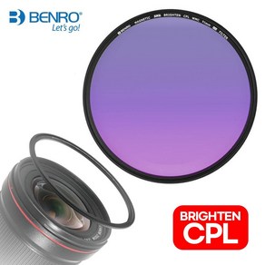 벤로 자석 브라이튼 CPL필터 95mm, 1개, 선택1