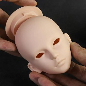 60cm 남성 인형 머리 1/3 BJD 부품 DIY 장난감 일반 피부 공 관절 액세서리, Head Open, 1개