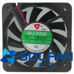 솔팬 WJS601012H-F40 DC12V FAN DC팬 60mm 사이즈 / WJ팬 / 60MM X 10MM 사이즈 / 4000RPM / MADE IN CHINA, 1개, 상세페이지 참조