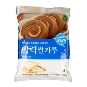 새롬 가루미 박력 쌀가루 3kg