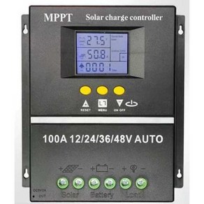 MPPT 태양광 컨트롤러 패널 배터리 제어 태양열, MPPT 12V 24V 36V 48V 80A, 1개, MPPT 12V-48V 80A