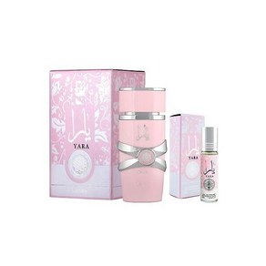 Lattafa Yaa EDP 3.4 Fl Oz + Yaa Pefume Oil 0.34 Fl Oz Bundle