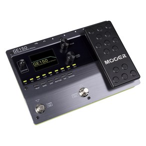 MOOER GE150 기타 페달 앰프 모델링 및 멀티 이펙트 페달 55 앰프 모델 80년대 루퍼 기타 이펙트 페달 기타 액세서리, 1개