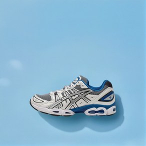 [늘정품] 아식스 ASICS 젤 님버스 9 쿠션성 착화감 런닝화 조깅화 패션스니커즈 화이트 레이크 드라이브 1201A424-101