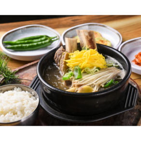 백암골 가마솥 갈비탕 550g 소문난 맛집 가족 보양식 간편한 한끼 혼술 혼밥 공룡 갈비탕 왕 갈비탕 무쇠솥, 7개