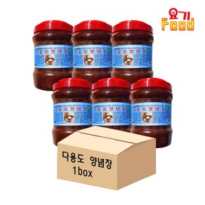 요기푸드 엄지 다용도양념장 2kg x 6개입 1box, 1개, 12kg