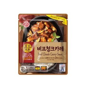 오뚜기 오즈키친 비프청크카레, 80g, 1개