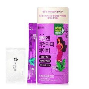 종근당건강 쾌변엔 차전자피 화이버 6g x 30포, 20개