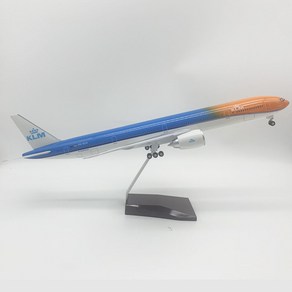 케이엘엠 항공 KLM 보잉 777 여객기 다이캐스트 1:160 LED 버전