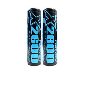 2600mAh 18650 충전지 페어맨 X2600, 좁은캡, 1개입, 1개