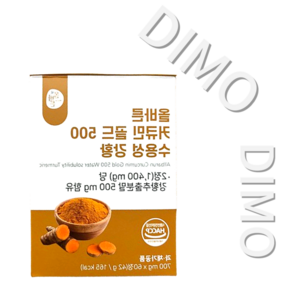 올바른 커큐민 골드 500 수용성 강황 700mg 60정, 1박스