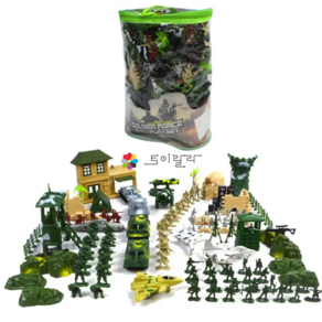 토이랄라 밀리터리 피규어 세트 300pcs (국내발송/당일출고), 단일, 1개