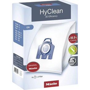 밀레 HyClean 3D Efficiency 진공 먼지 백 4개입, 4개