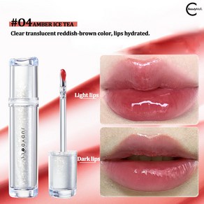 솔레니엘 주디돌 립글로스 촉촉립스틱 Judydoll Oange Blossom Mio Wate Gloss Lip Lacque, #04, 1개