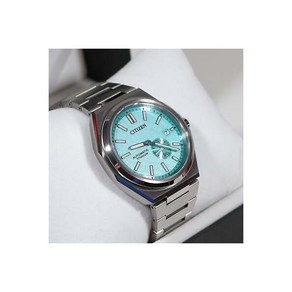 시티즌 Supe Titanium Tuquoise Dial Men's Automatic Watch NJ0180-80M