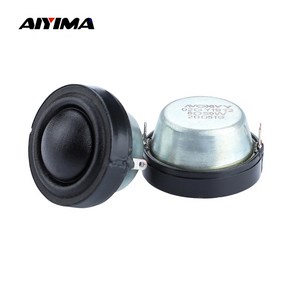 AIYIMA 트위터 스피커 돔 오디오 트레블 미니 AVOXIVY 디자인 1.25 인치 34mm 4 옴 8 50W 2 개, [02] 8 Ohm 50W Tweete, 2개