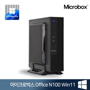 인텔 N100 미니PC Win11 사무용 초고속 슬림 OFFICE 컴퓨터