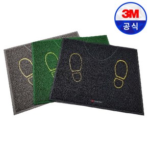 3M 화장실 소변기 매트, 회색, 1개