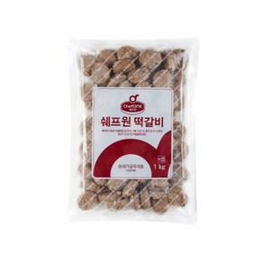 쉐프원 떡갈비 1kg 1박스(10개입), 1개, 10kg