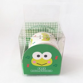 [Sanio] 페이스 롤스티커 ve.2 (3종), 옵션선택, 케로케로케로피