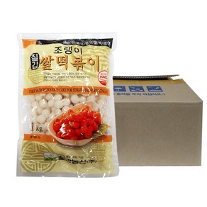 칠갑농산 조랭이 쌀떡볶이1kg 10개 1박스, 1kg