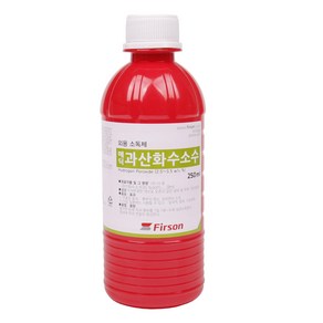 퍼슨 과산화수소수 250mL 의약외품 소독제, 1개